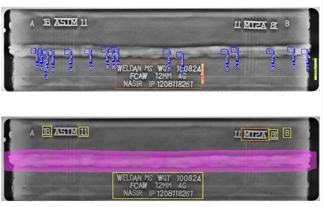 AI-assisted non-destructive inspection analysis